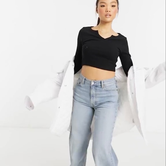 White Fall Shacket/jacket - Picture 4 of 5